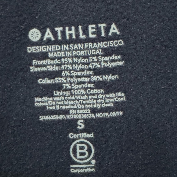 Athleta - ANDES HYBRID‎ JACKET Size Small - Picture 3 of 4